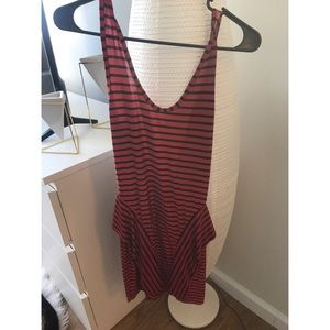 Bodycon dress with low cut back